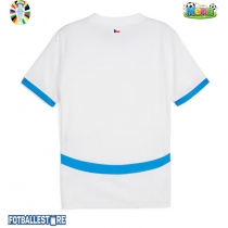 Tsjekkisk Republikk Bortedrakt EM 2024 Kortermet